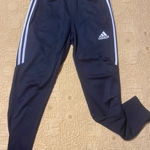 black Adidas joggers